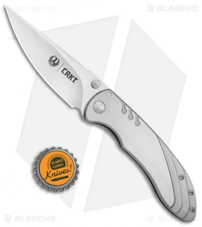 CRKT Ruger Knives Trajectory Frame Lock Knife (3.25" Satin) R2802 - Image 4