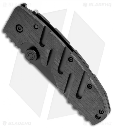 CRKT Ryan Seven Liner Lock Knife Black (3.375" Black Serr) 6813K - Image 2