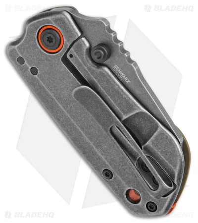 CRKT Schwarz Overland Compact Frame Lock Knife OD Green G-10 (2.24" Black) 6277 - Image 3