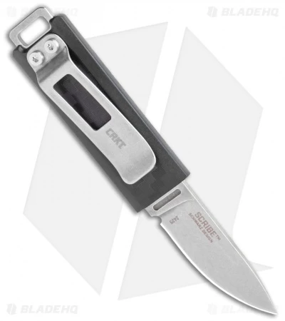 CRKT Scribe Fixed Blade Knife Black GRN (1.8" Stonewash) 2425 - Image 3