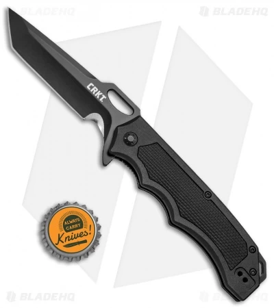 CRKT Septimo "Forged By War" Liner Lock Knife Black (3.62" Black) 7050 - Image 4