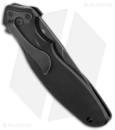 CRKT Shenanigan Spring Assist Knife Black/Veff Serration (3.4" Black SW) K800KKP - Image 3