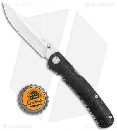 CRKT Steigerwalt Kith Front Lock Knife Black GRN (3" Satin) 6433 - Image 4