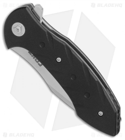 CRKT Ochs Terrestrial Liner Lock Knife Black G-10 (3.3" Satin) 5370 - Image 3