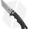 CRKT Tighe BT Fighter Plunge Lock Knife Black GFN (3.6" Stonewash) 5225