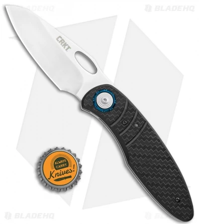 CRKT Trask Deadbolt Lock Knife Black GRN (3.3" Satin) 5375 - Image 4
