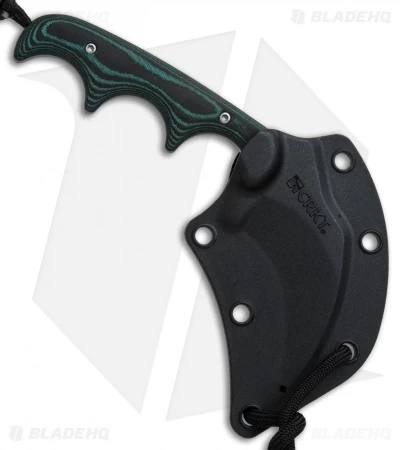 CRKT Folts Minimalist Keramin Fixed Blade Knife (2.31" Bead Blast) 2389 - Image 2