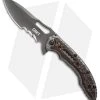CRKT Ikoma Fossil Frame Lock Knife (3.96" Gray Serr) 5471K