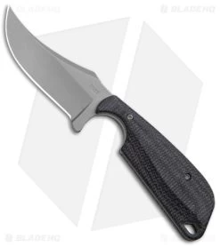 Flytanium Black Micarta + CRKT Folts Minimalist Persian Knife (2.25" Satin)