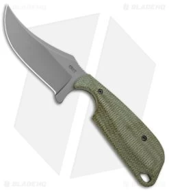 Flytanium Green Micarta + CRKT Folts Minimalist Persian Black (2.25" Satin)