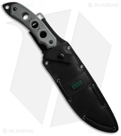 CRKT KHC Karen Hood Chopper Fixed Blade Knife (9.1" Black) 3515 - Image 3
