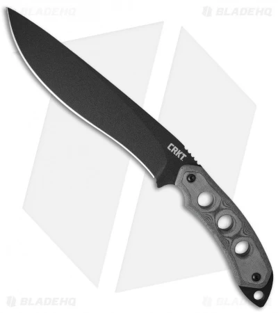 CRKT KHC Karen Hood Chopper Fixed Blade Knife (9.1" Black) 3515