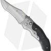 CRKT Elishewitz Pharaoh Automatic Conversion Knife Black Zytel (3.6" Serr) 1131