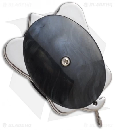 CRKT Ashworth Turtle Frame Lock Knife Anthracite (1" Polish) 5910A - Image 2