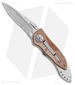 CRKT Elishewitz E-Lock 7333 Automatic Conversion (2.75" Satin Serr)