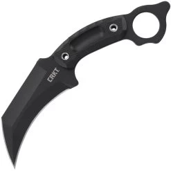 CRKT Du Hoc, 5.1" SK5 Karambit Blade, G10 Handle, GRN Sheath - 2630