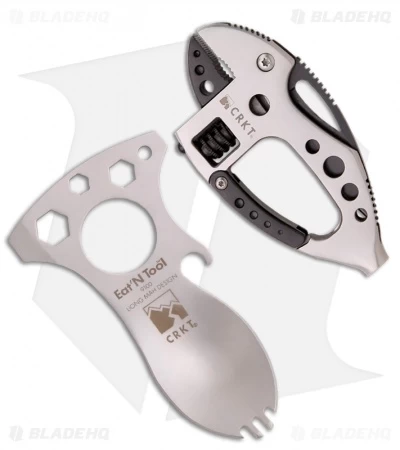 CRKT Guppie Folding Knife Multi Tool + Eat'N Tool 9070-2