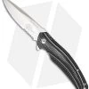 CRKT Ken Onion Ripple Frame Lock Knife Black (3.125" Satin Serr) K405KXS
