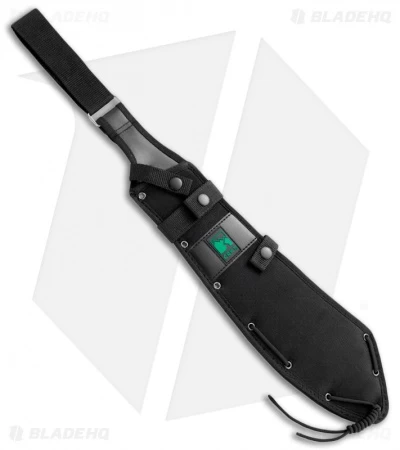 CRKT Onion HalfaChance Parang Fixed Blade Knife (14" Black) K920KKP - Image 2