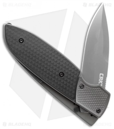 CRKT Russ Kommer Fulcrum 2 Folding Knife GRN (3.18" Gray) 7435 - Image 2