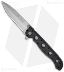 CRKT Carson M16-03Z Spear Point Flipper Knife Zytel (3.5" Bead Blast)
