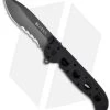 CRKT Carson M21-12G Liner Lock Knife Black G-10 (3" Gray Serr)