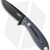 CRKT Krein Mossback Hunter Fixed Blade Knife G-10 (3.19" Black)