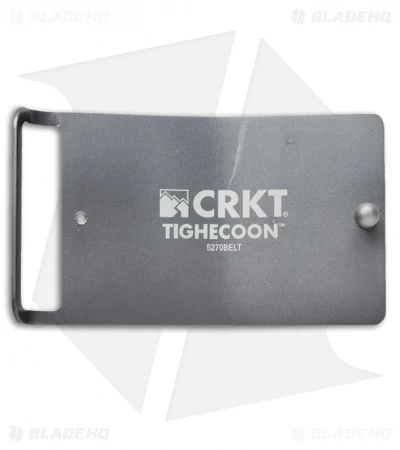 CRKT Tighe-Coon Belt Buckle Gray Aluminum 5270BELT - Image 2