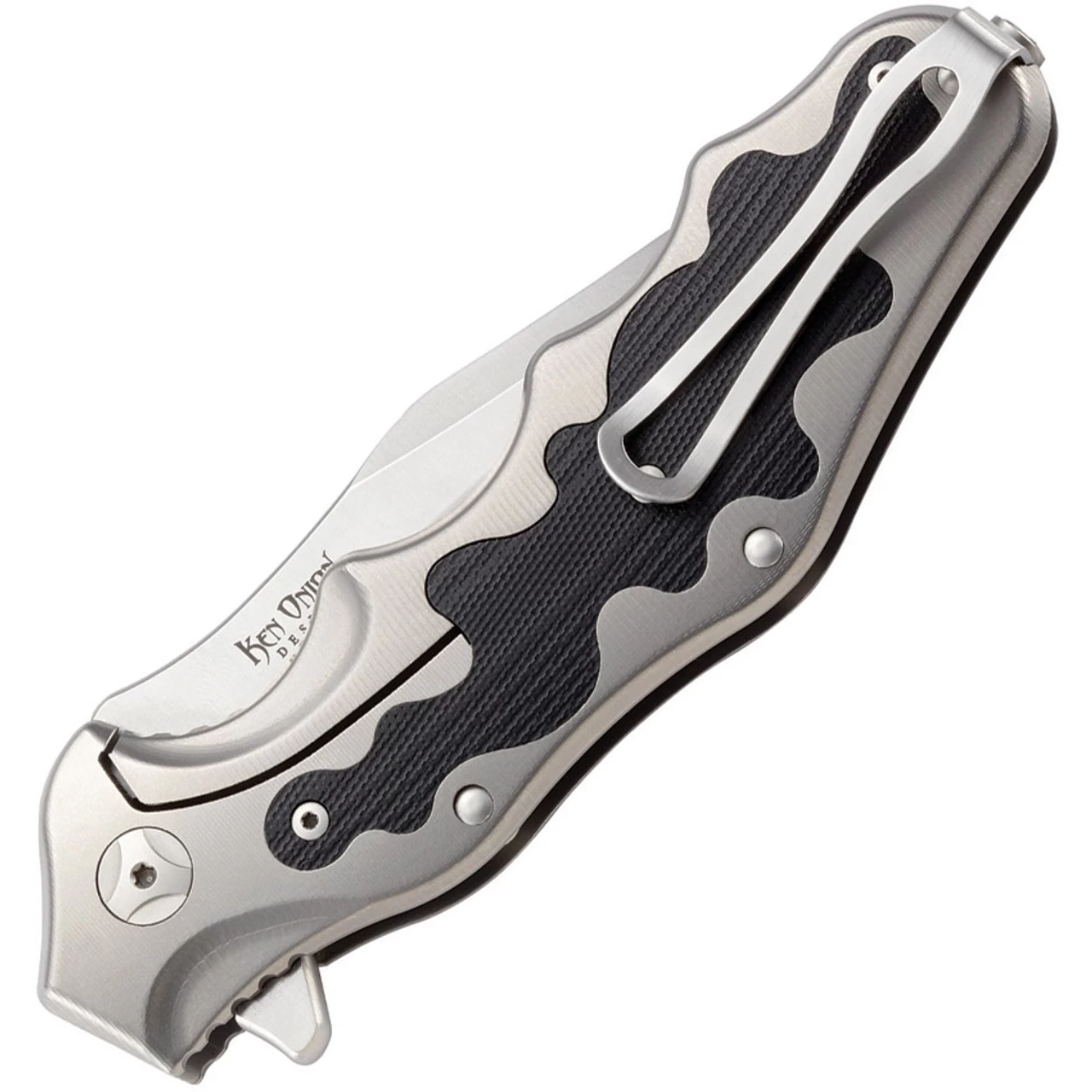 CRKT Ken Onion Motley Flipper K210CFXP, 3.875" Sleipner Plain Blade, Titanium Carbon Fiber Inlays Handle-Limited To 500 - Image 7