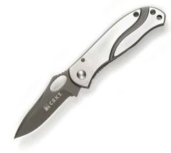 CRKT 6470 Pazoda 2, 2.12" 8Cr13MoV Plain Blade, SS Handle