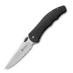CRKT 1061 Enticer, 3.25" 4116 Combo Blade, GFN Handle