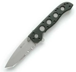 CRKT M16-12Z Tanto, 3" AUS8 Combo Blade, GFN Handle