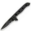 CRKT M16 Carson Design Folding Knife, Ti-Nitride Combo Blade, Zytel Handle